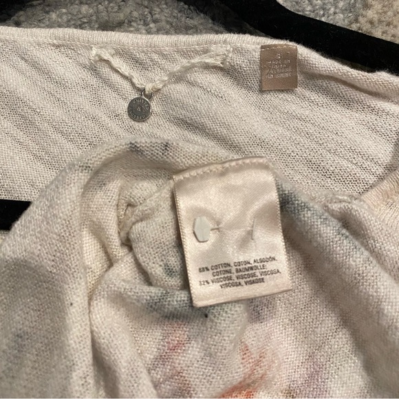 KNITTED + KNOTTED Watercolor Koi Sweater Top Tunic - Picture 3 of 6